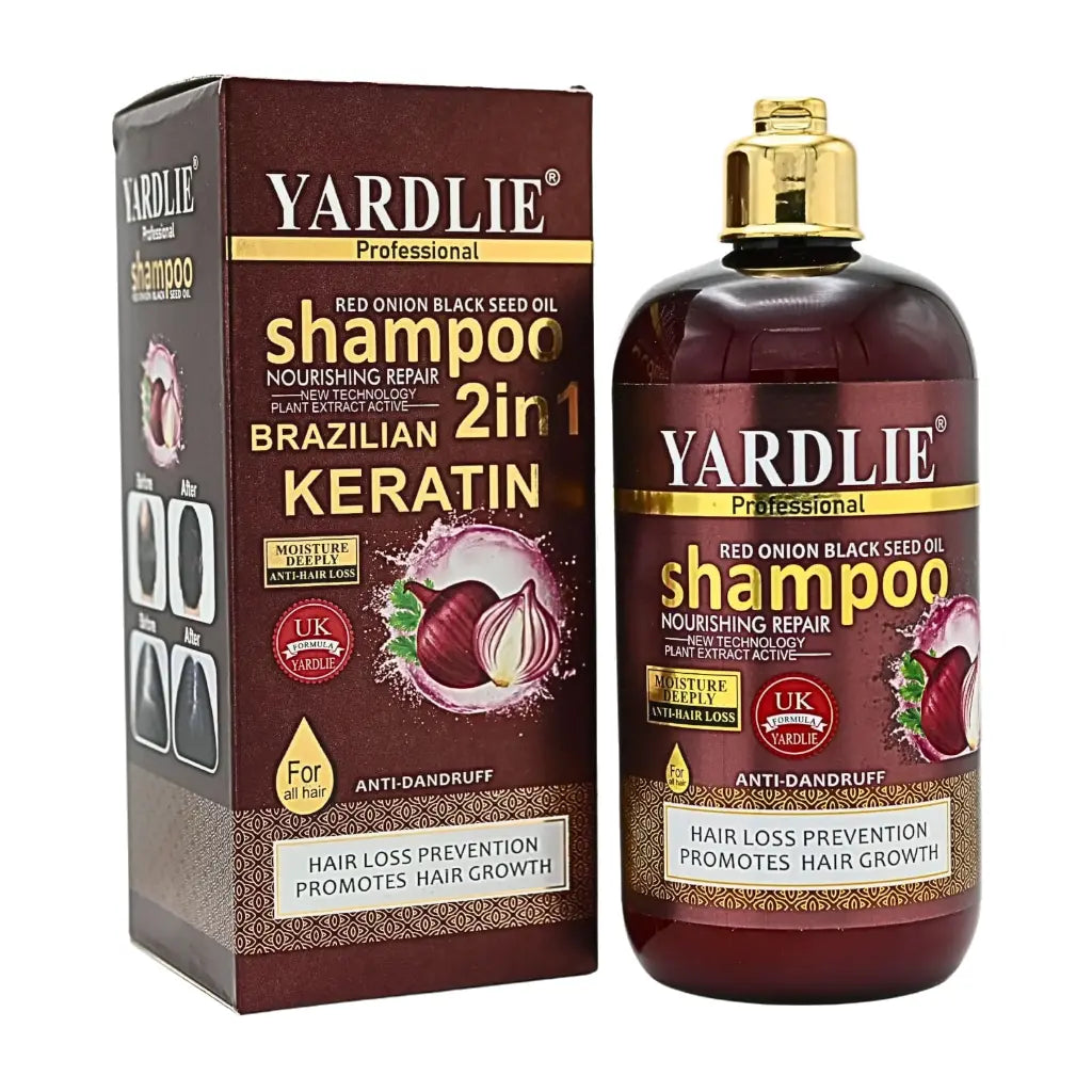 Red Onion Black Seed Oil 2-in-1 Brazilian Keratin Shampoo