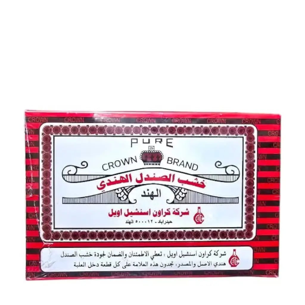 Crown Brand Indian Sandalwood powder or chips 70 years 250 g