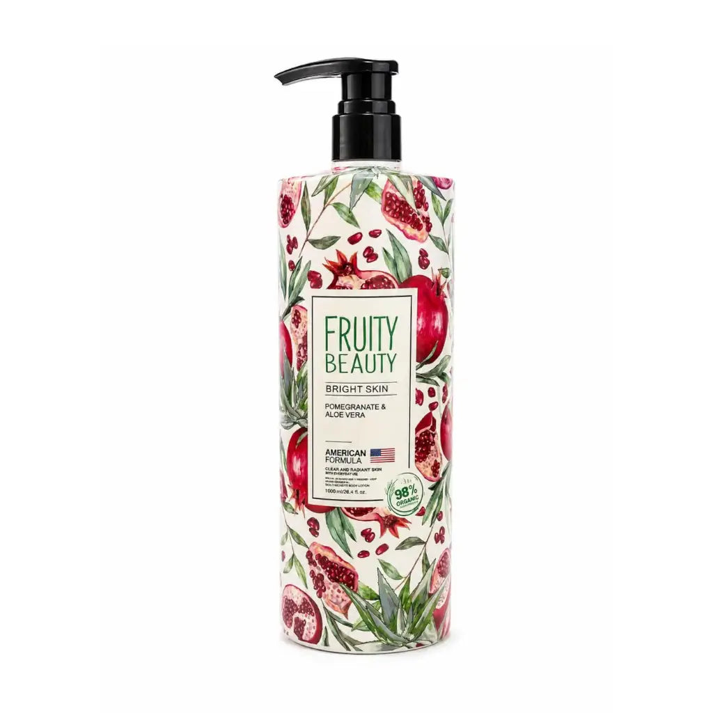 Fruity Beauty Bright Skin Body Wash with Pomegranate & Aloe Vera 1000ml