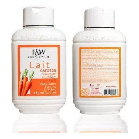 Fair and White Lotion Lait Carrot