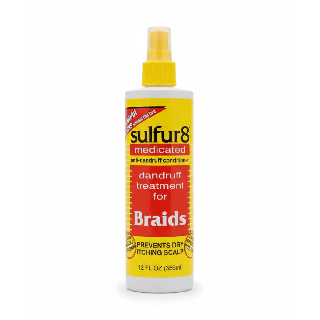 Sulfur8 Medicated Dandruff Treatment for Scalp and Braids