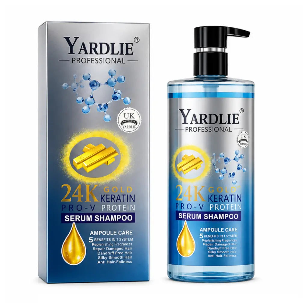 Yardlie Professional 24K Gold Keratin Pro-V Protein Serum Shampoo