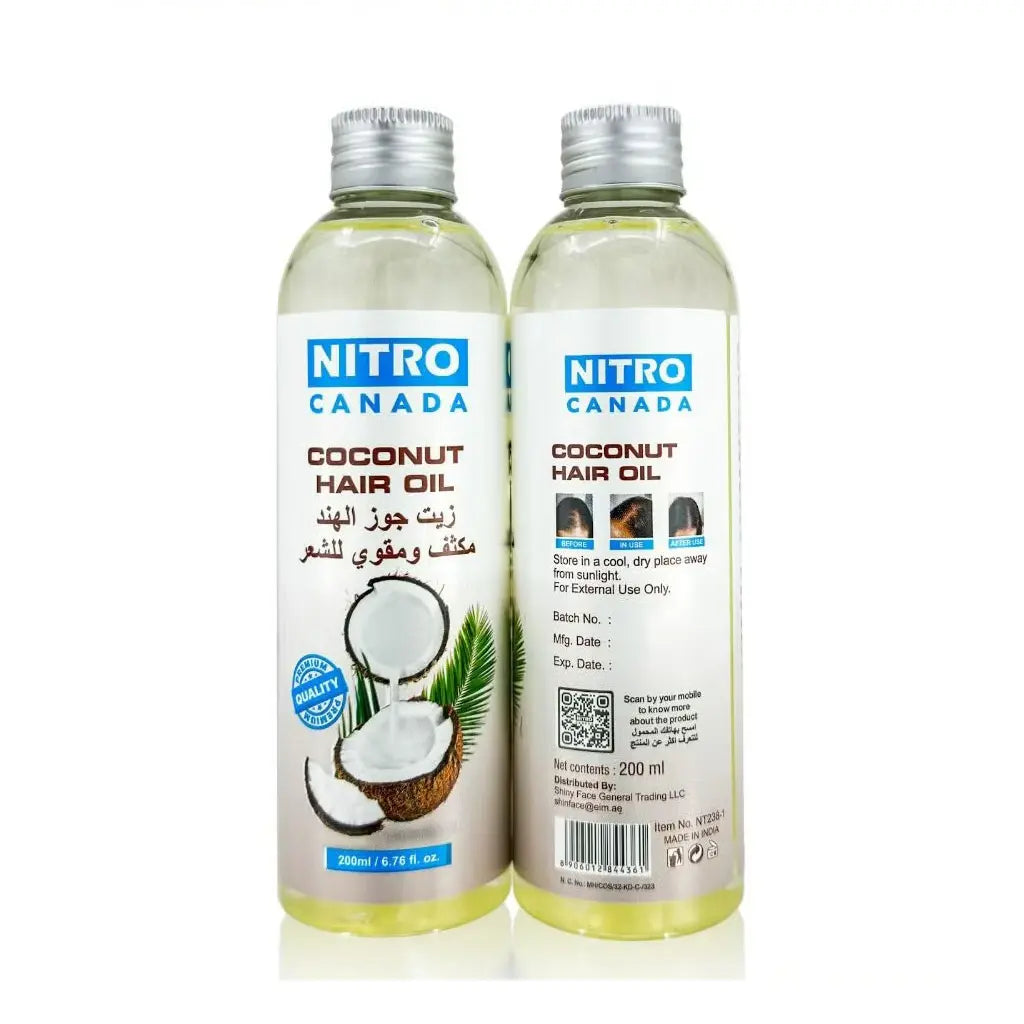 Nitro Canada Coconut Hair Oil (200 ml)