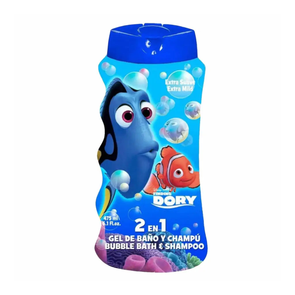 Disney Finding Dory 2-in-1 Bubble Bath and Shampoo 475 ml