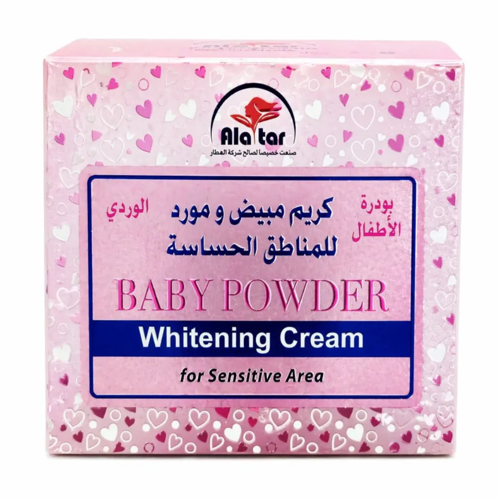 Alattar Baby Powder Whitening Cream for Sensitive Area in a 360 ml